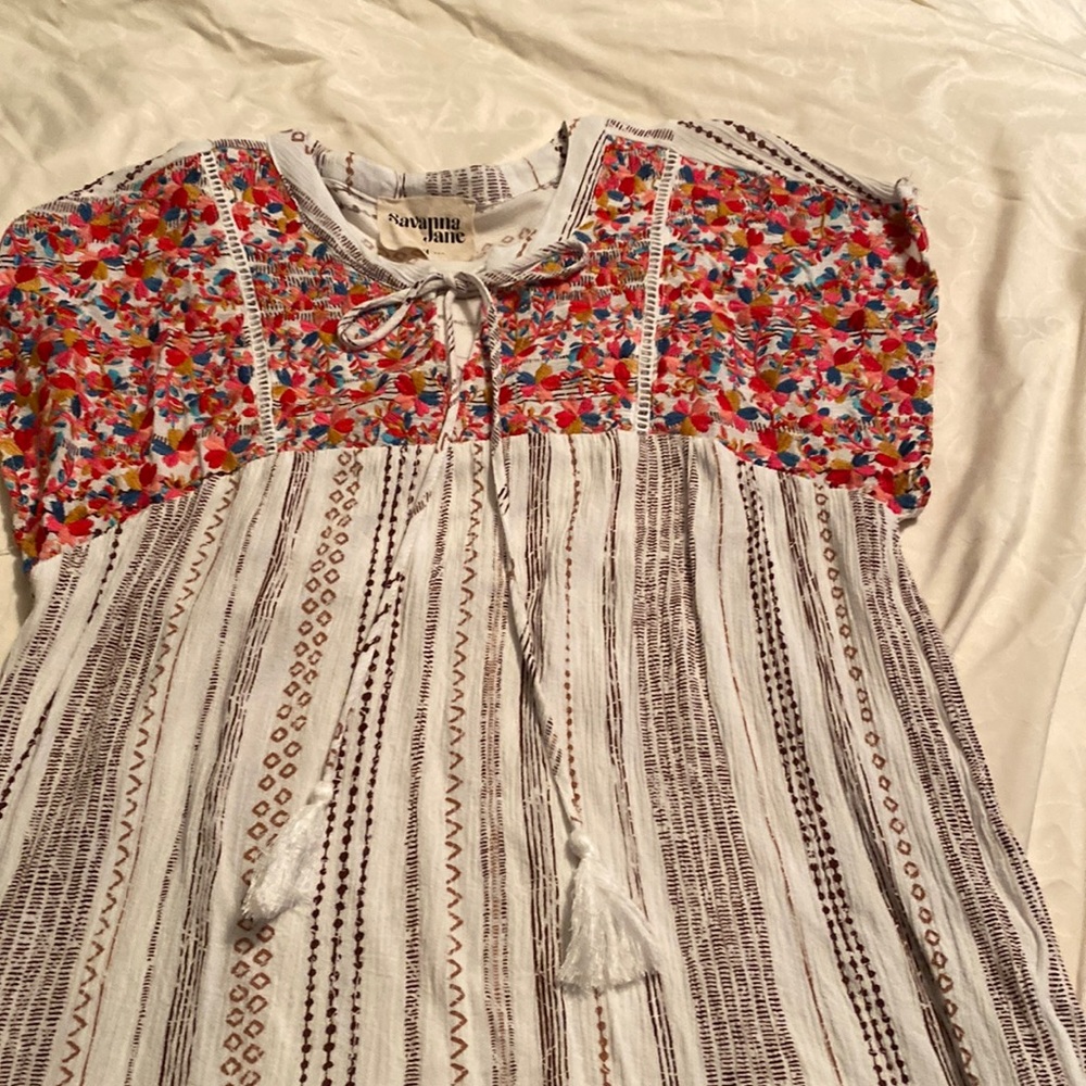 Very cute embroidered top